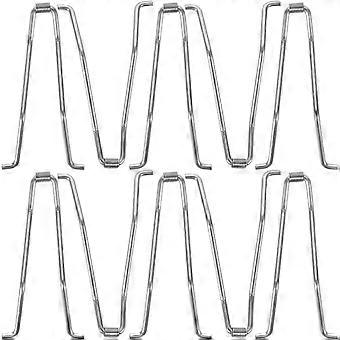 10pcs Stainless Steel Nail Clipper Replacement Springs for Fingernail and Toenail Trimmer Repair, Professional Manicure Tool Mechanical Parts for Trav