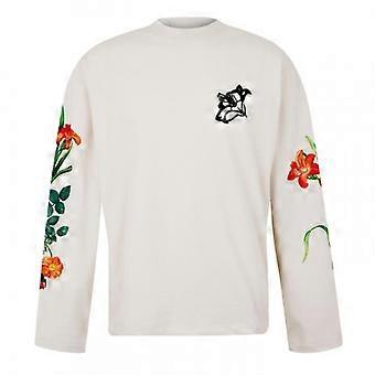 Hugo Mens Floral Long-Sleeved T-Shirt