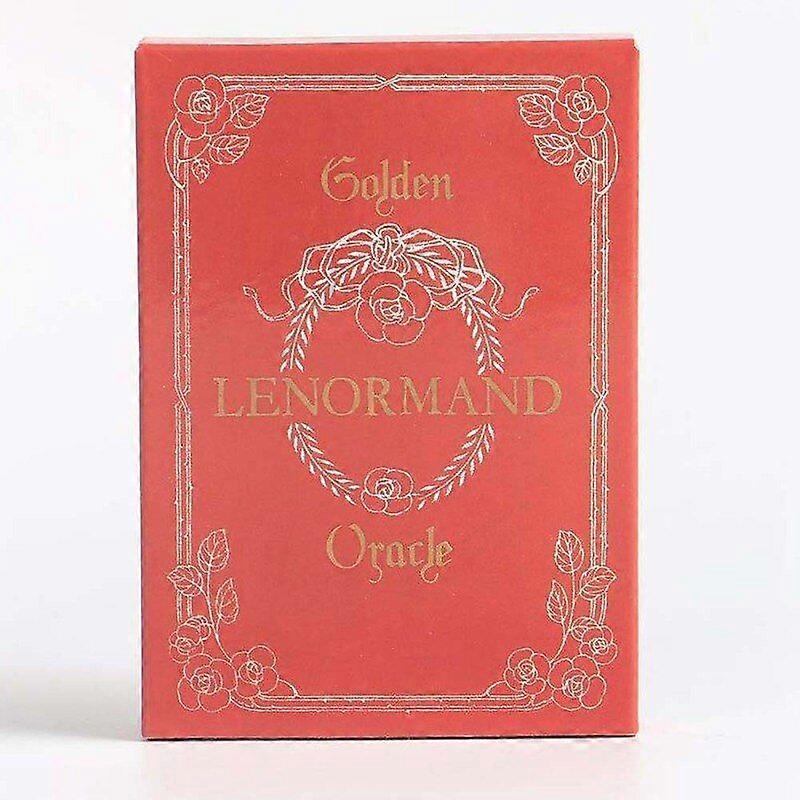 Golden Lenormand Oracle Card Game