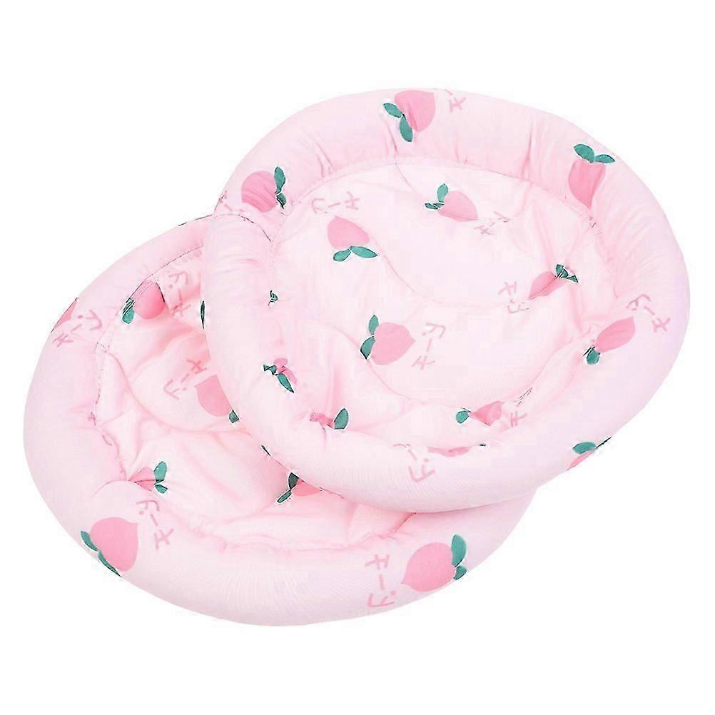 Pink Hamster Cooling Mat for Small Pets 4Pcs Summer Bedding Set