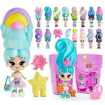 Blumentopf Puppe Bewässerung wird blühen lange Haare Lustige Neuheit Blind Box Spielzeugpuppe