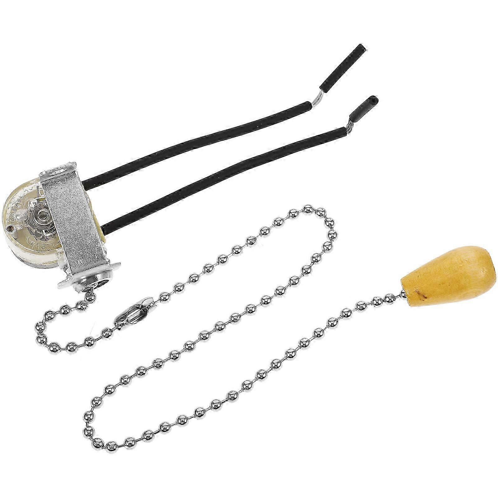 Desktop Lamp Switch Sturdy Lamp Bulb Switch Pull Chain Switch Replacement Ceiling Light Switch