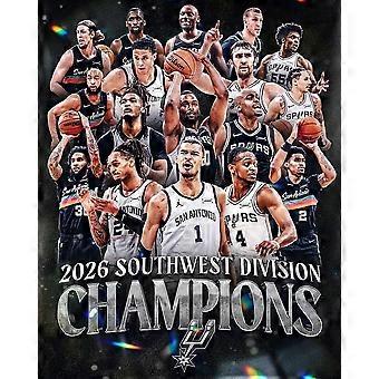 San Antonio Spurs NBA 2026 South west Division Champions Jigsaw Puzzle Brain Teaser SC059