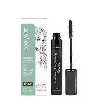 Mascara pour les yeux, naturellement recourbé et fourni, sans maquillage, sans grumeaux, mascara portable 1