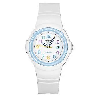 Casio Analog Bio-Based Resin Strap White Dial Quarz LX-800H-7A2V 100M Damenuhr