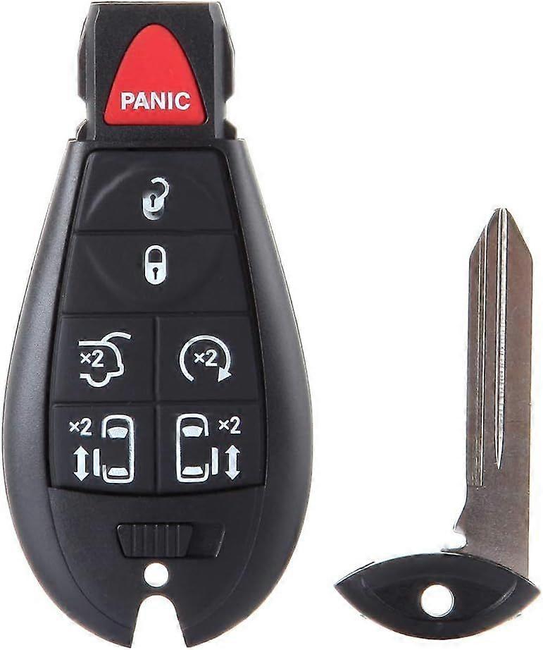 1PC Replacement for 6 Buttons Keyless Entry Remote Car Key Fob Case Pad Outer