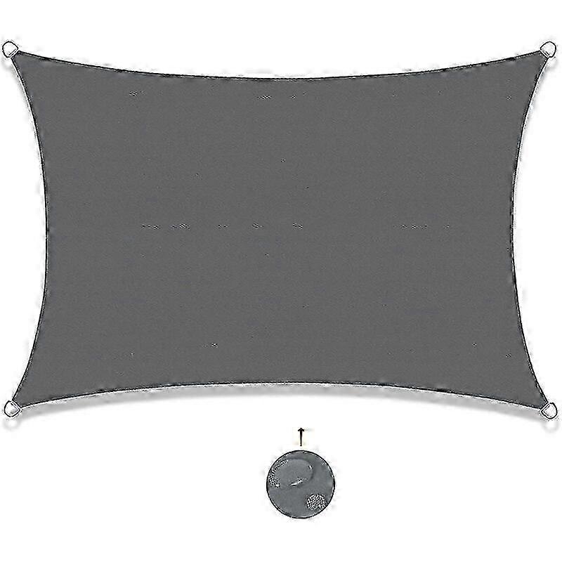 Rectangular Shade Sail 2.5x3m Waterproof Shade Cloth UV Protection