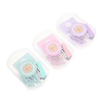 Multi-Use Binding Tools Office Stapler Kit with Stapler Clips 3Sets