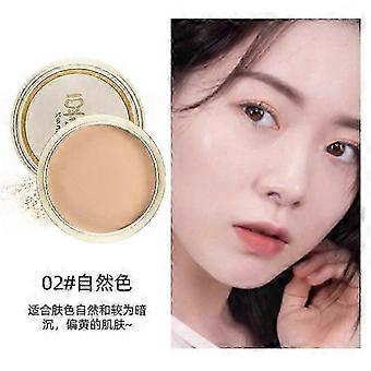 Soy Milk Powder Compact For Concealing And Setting Makeup Translucent Pressed Powder Long-Lasting Coverage Smooth And Oil-Controlling Suitable For All