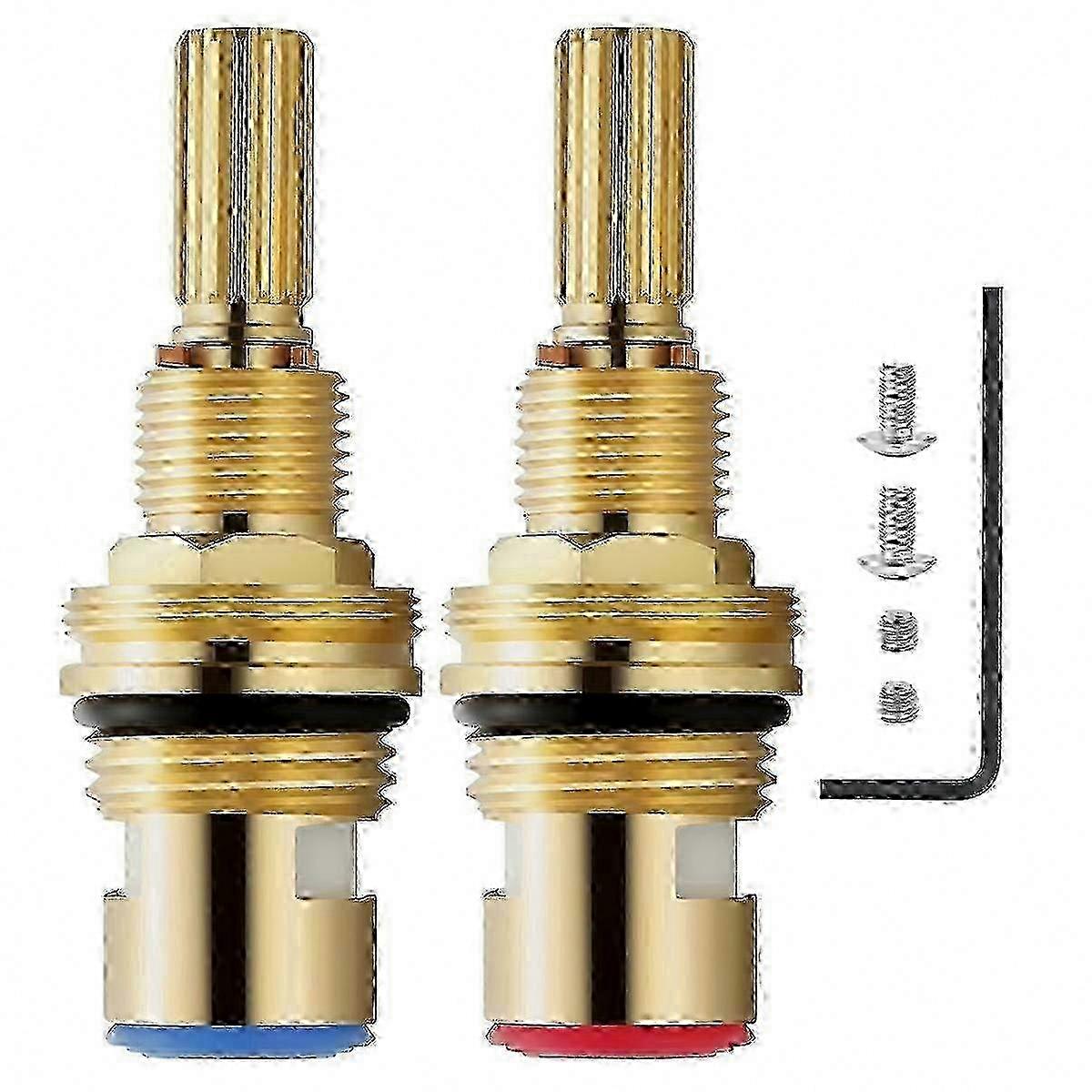 Brass Ceramic Tap Valve Set