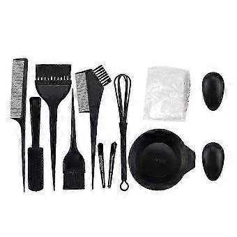 1 hair coloring mixing kit including bowls, brushes and ear protectors.WHBYV