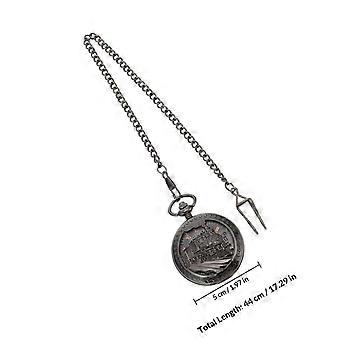 Mechanical Pocket Watch Vintage Necklace Watch Hanging Chain for Decor