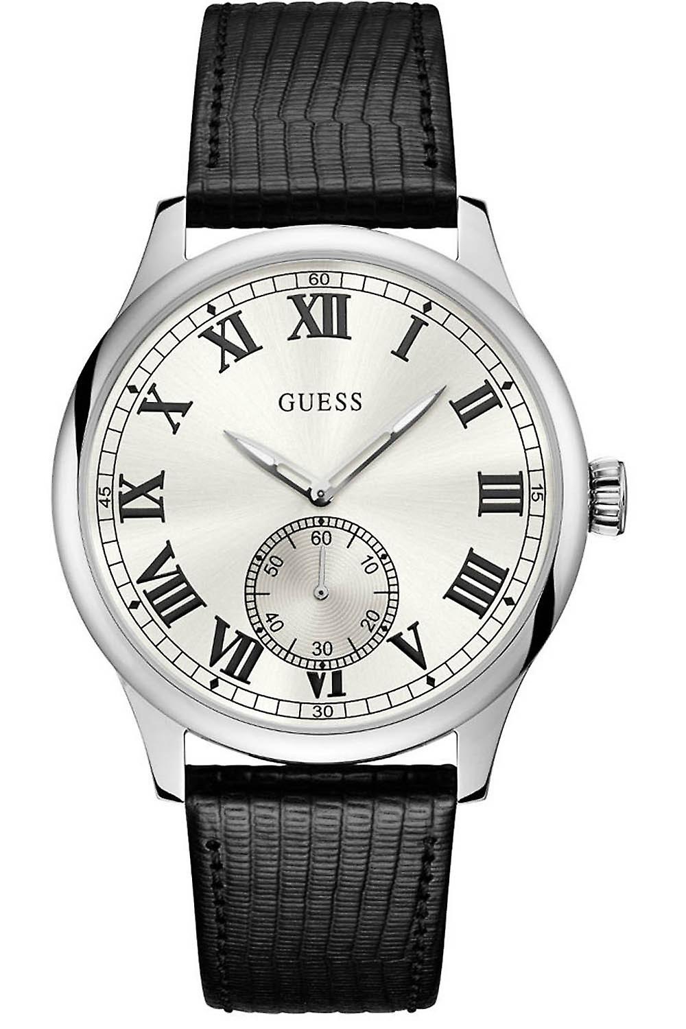 Guess cambridge Quartz Analog Man Watch with Cowhide Bracelet W1075G1