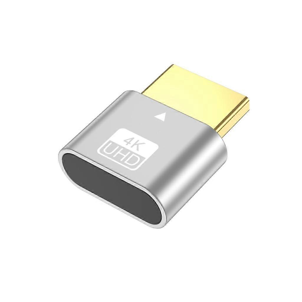 DisplayPort Dummy Plug 4K 60Hz EDID Emulator Adapter for Headless GPU Optimization and Server Mining