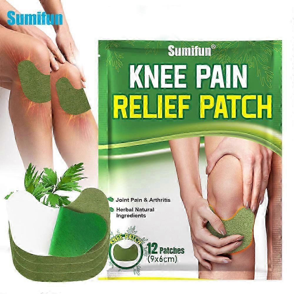 Knee Pain Relief Patch Wormwood Moxa Hot Moxibustion Patch Self Heating Patch