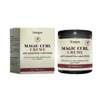 Nourishing Curl Styling Cream with Shea & Argan Oil for Soft, Long-Lasting CurlsHJ-01