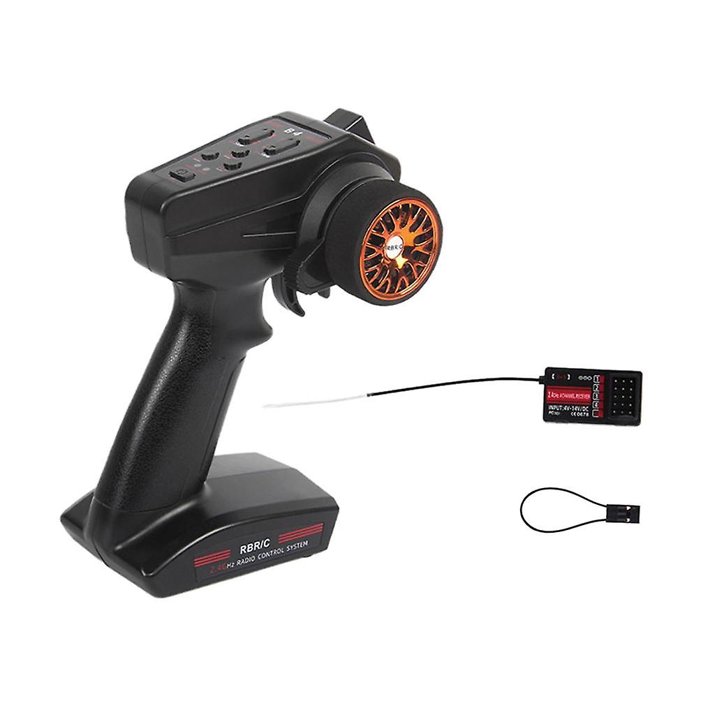 RC 2.4G Remote Radio Transmitter with Receiver for RC Car Boat Tank Model A