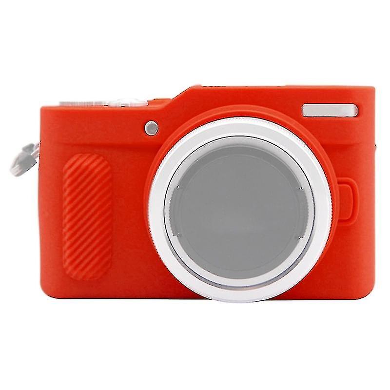 Puluz Soft Silicone Protective Case For Panasonic Lumix Gf10(red)