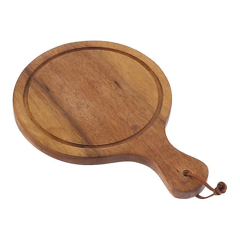 33X23x2cm Plates Wooden Snack Pizza Tray Food Serving Tray Square Steak Barbecue Holder P
