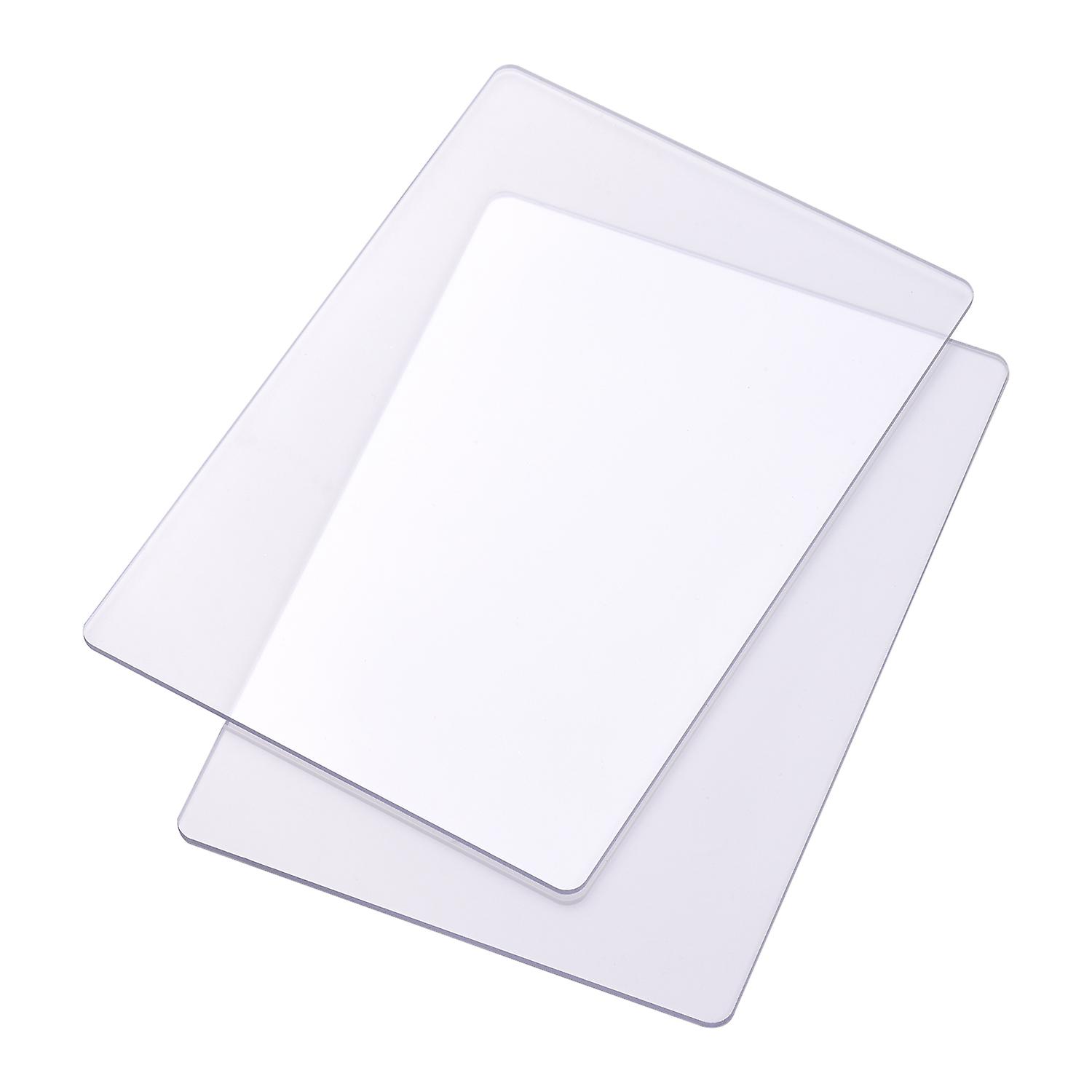 2pcs Transparent Cutting Pad Accessory Durable Pc Material Plate 3mm Thickness