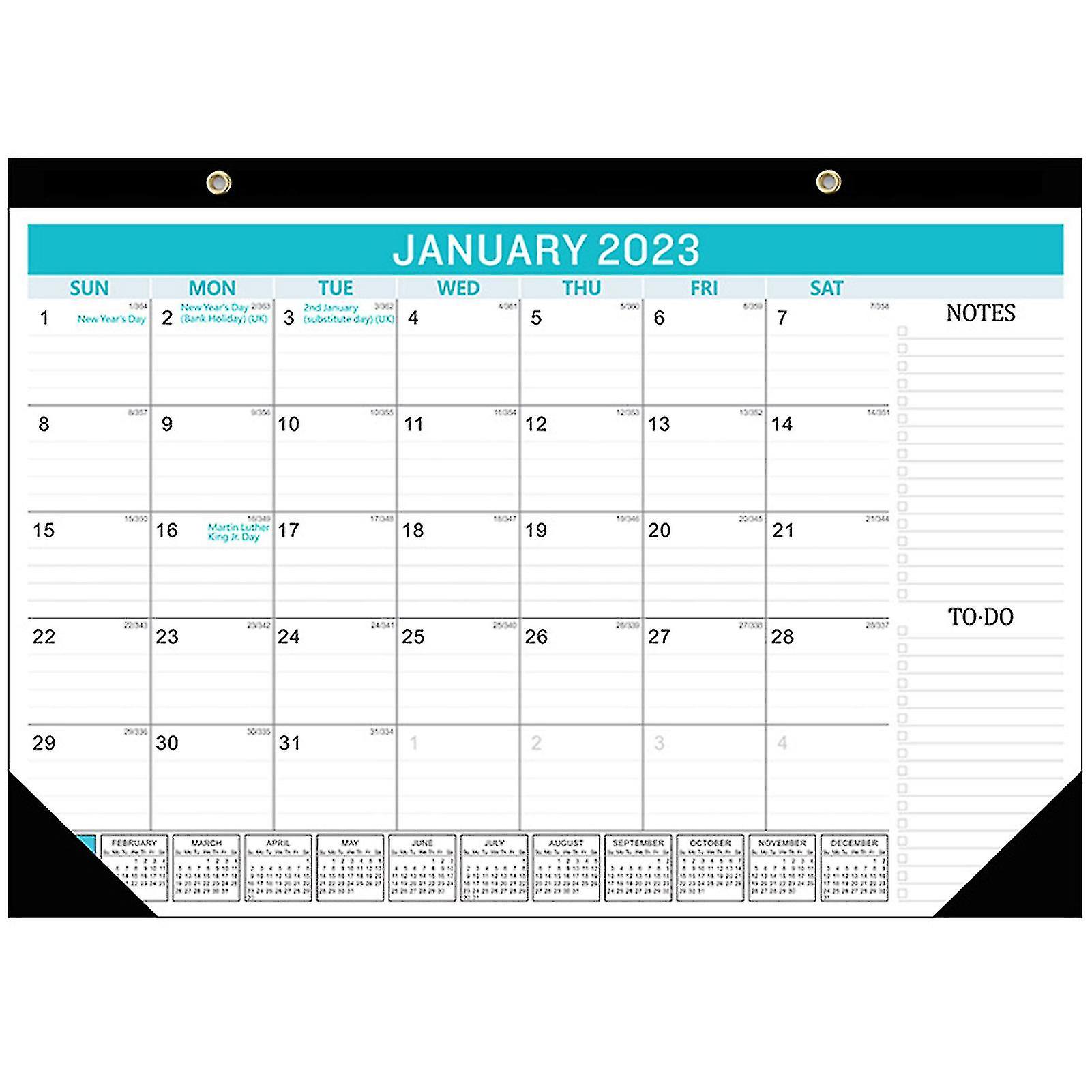 2023-2024 Wall Calendar 18 Monthly From Jan 2023-jun 2024 Calendar For Wall Or Desk