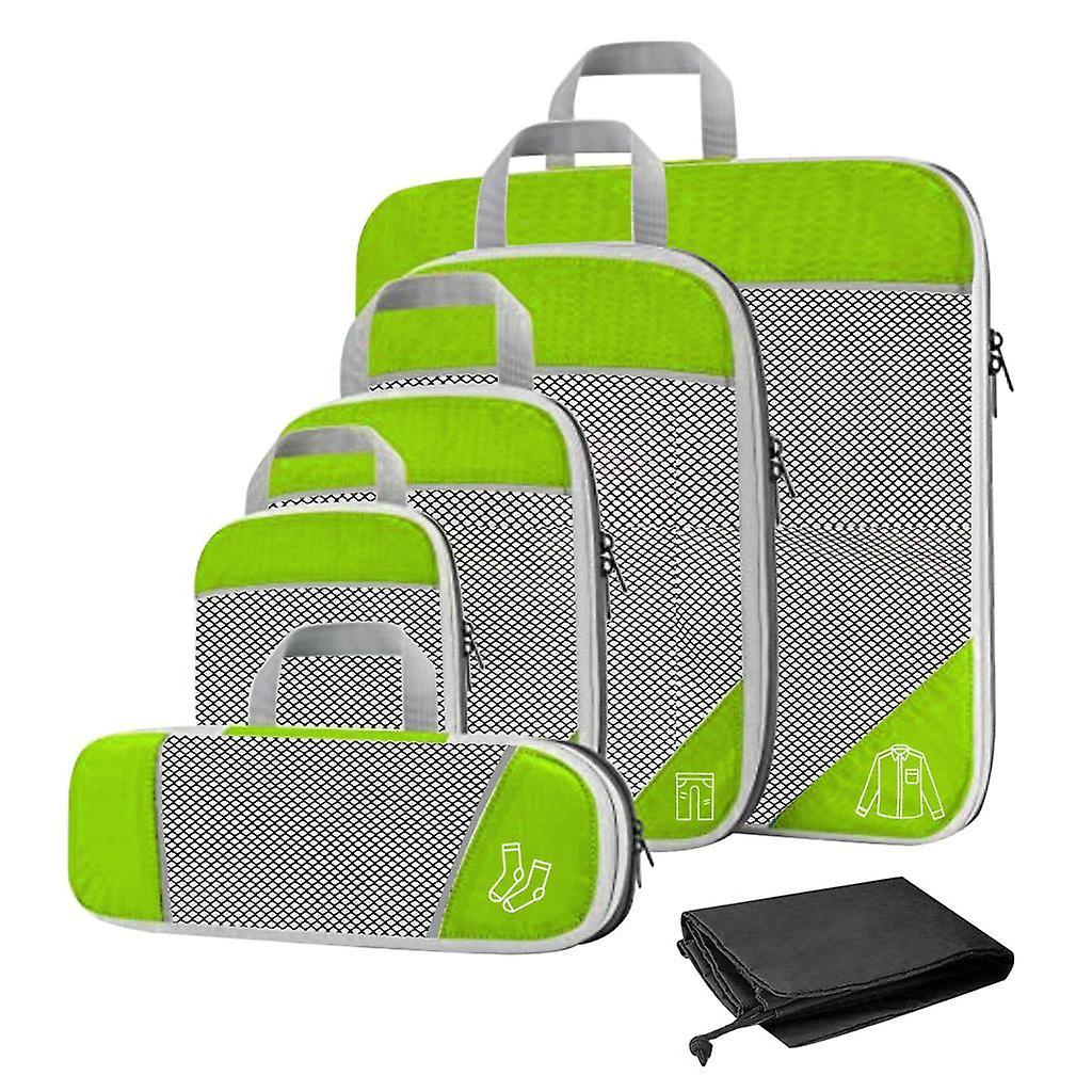 Compression Packing Cubes Lightweight Accessing Items Easily Breathable