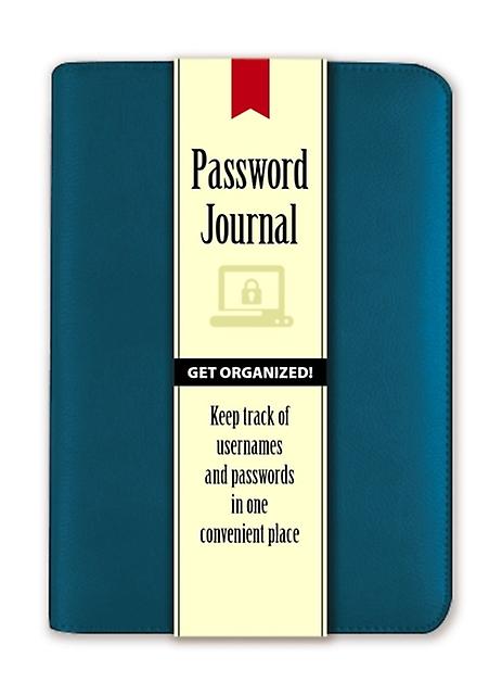 Password Journal Caribbean Blue - Dover Publications Inc