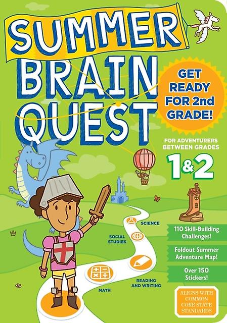 Summer Brain Quest Between Grades 1 Amp 2 by Workman Publishing Paperback