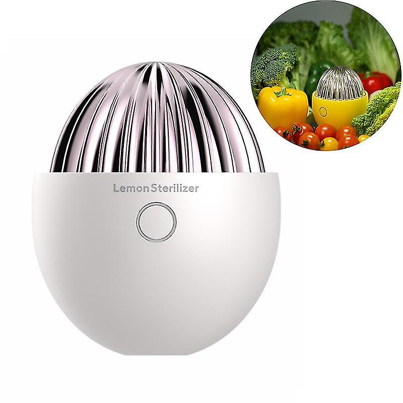 Air Purifier Usb Refrigerator Ozone Generator Freshener Sterilizationwhite