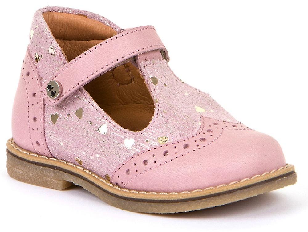 Froddo Tytöt G2140044-1 T-bar Kengät Vaaleanvaaleanpunainen