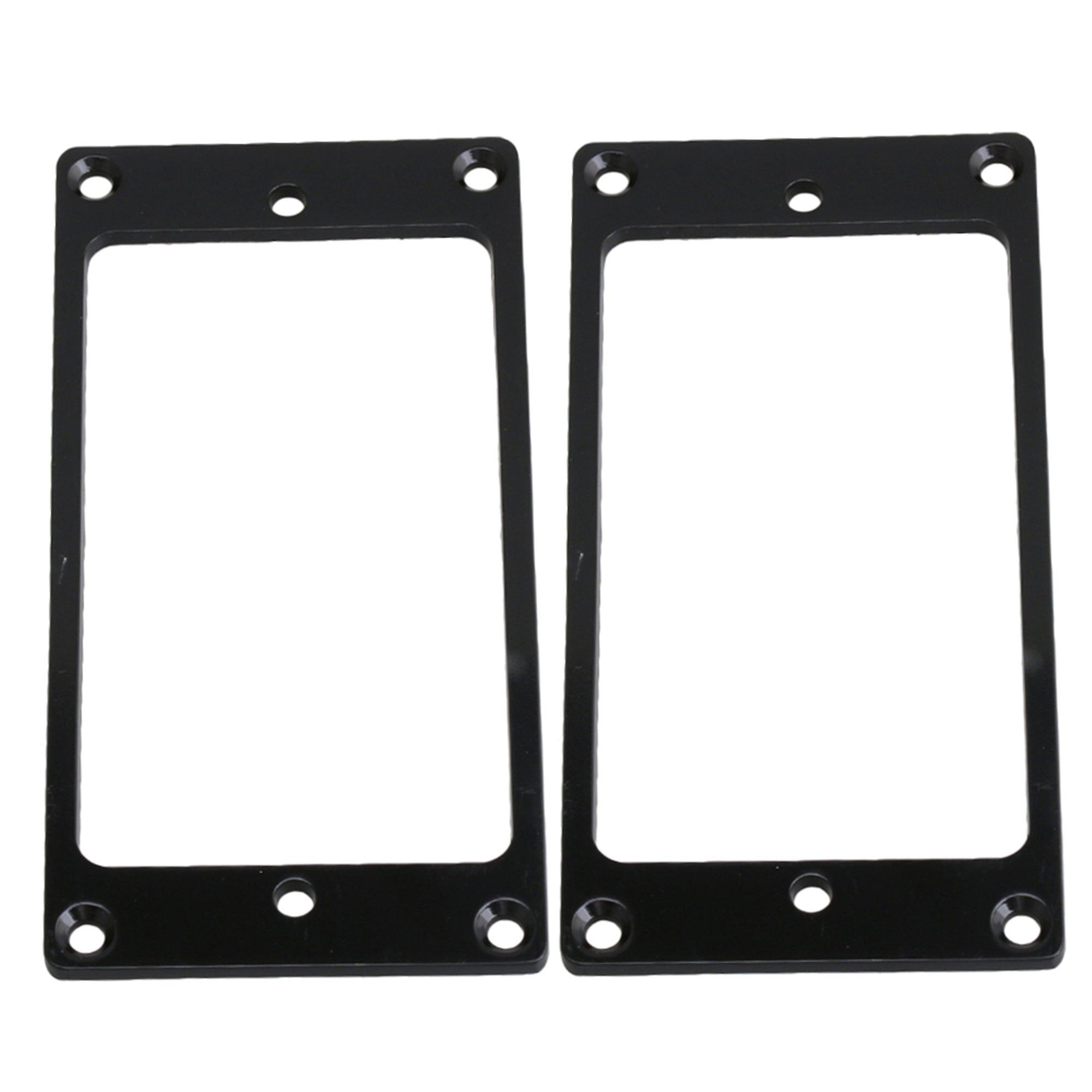 Black PAIR Flat FRAME FOR 91x 45 x 2mm GUITAR PICKUP