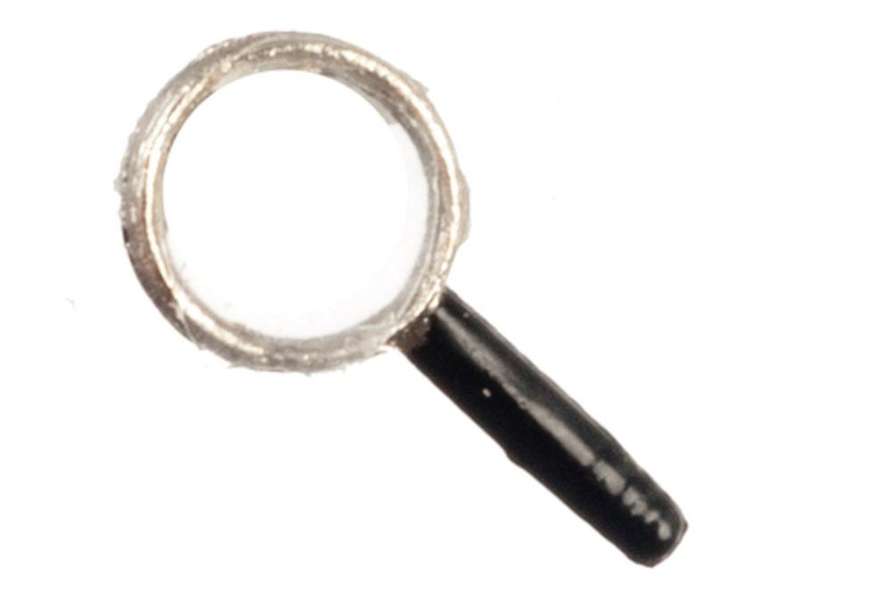 Dolls House Magnifying Glass Miniature Reading Study Accessory 1:12 Scale