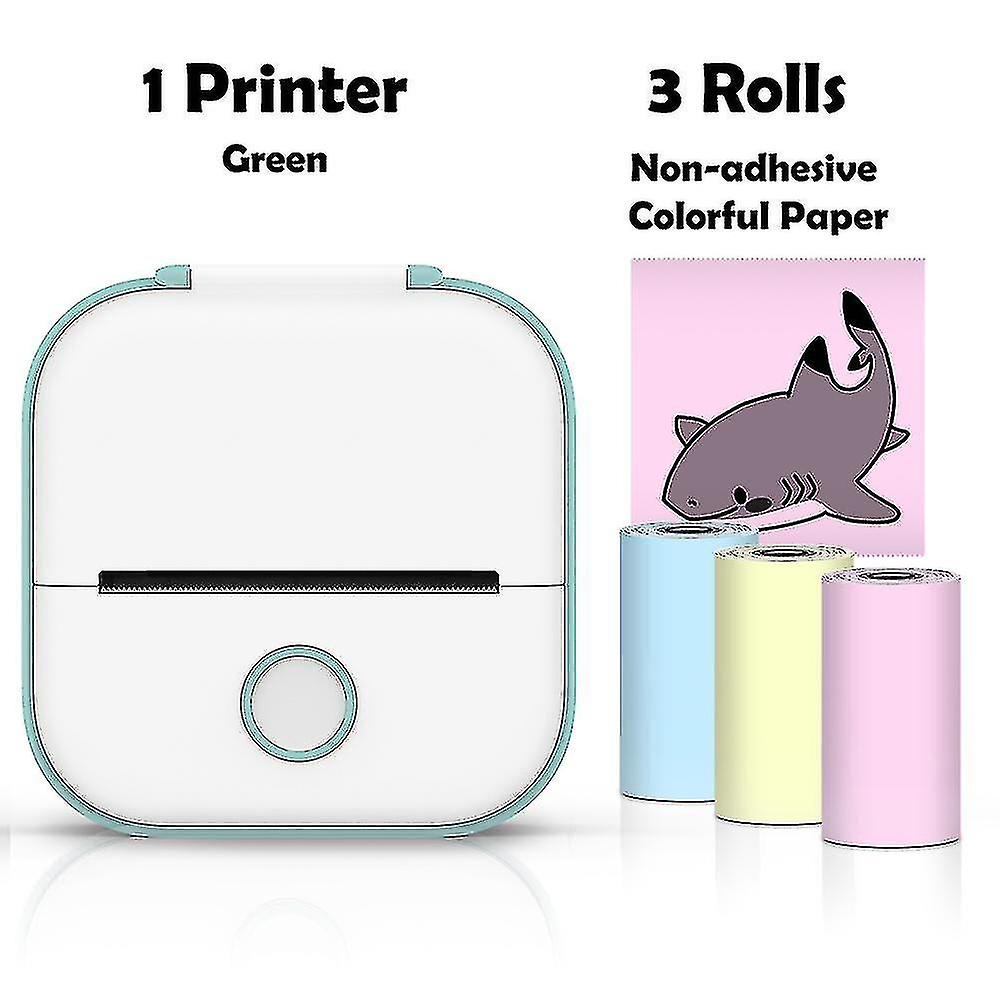 Phomemo T02 Mini Printer Portable Printer Thermal Printing Sticker Wireless Inkless Pocket Printer Self-adhesive Label Printer -ys