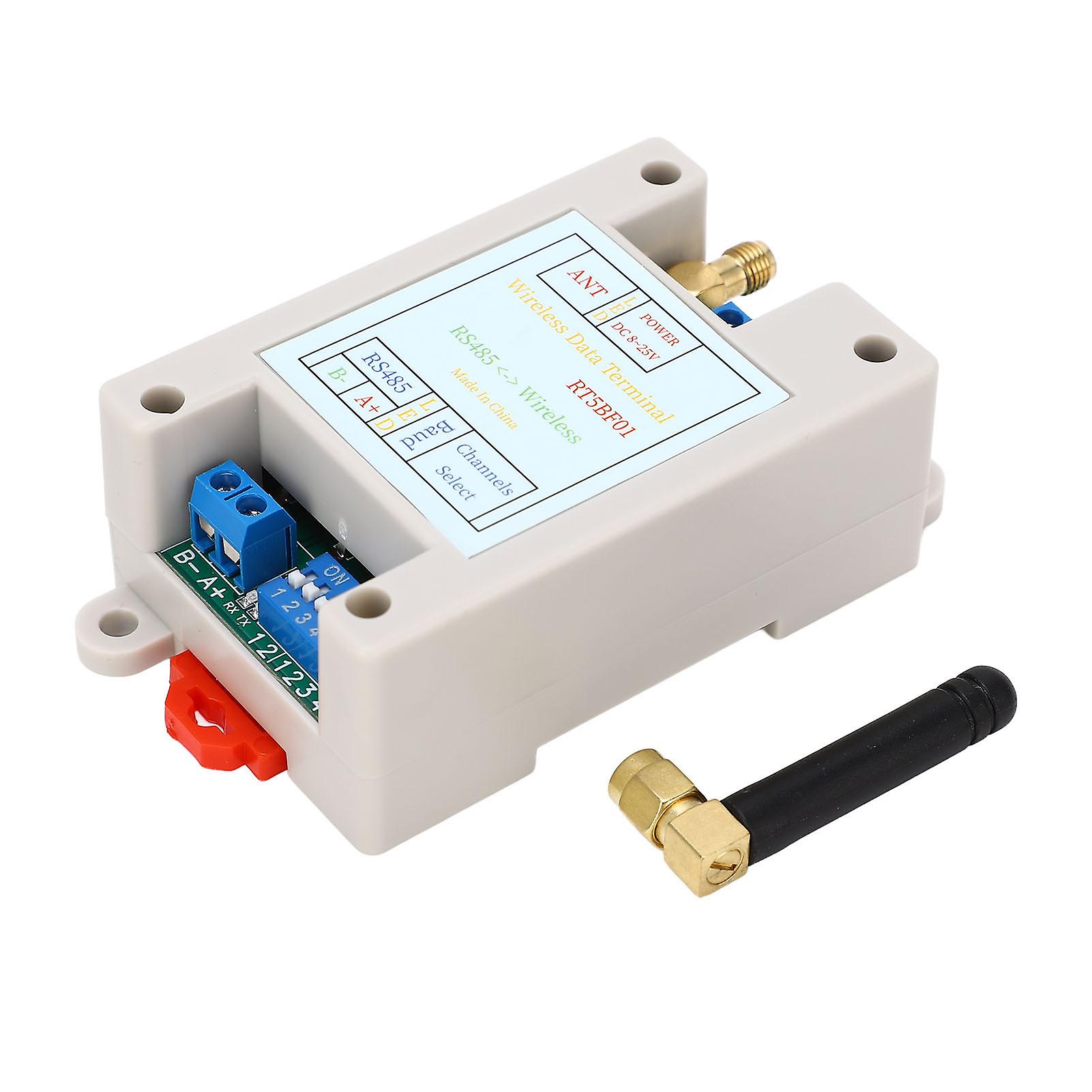 433M DC8-25V VHF UHF trådlös sändtagarmodul RF-radio UART RS485 för RTU Smart Home