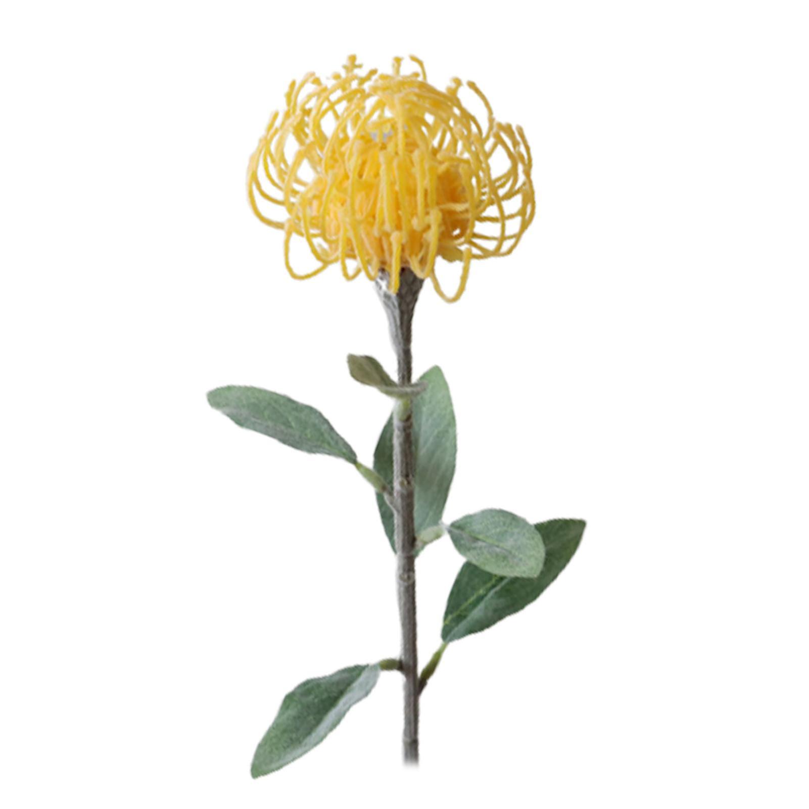 Artificial Flower Nice-looking Vivid Colorful Single Head Hydrangea Artificial Flower Wedding Ornament For Home-hao