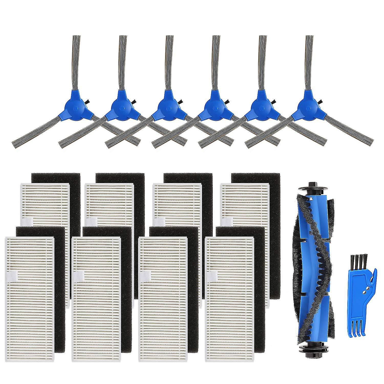 Replacement Kit Accessories, Vacuum Filter, Side Brush, Roller Brush