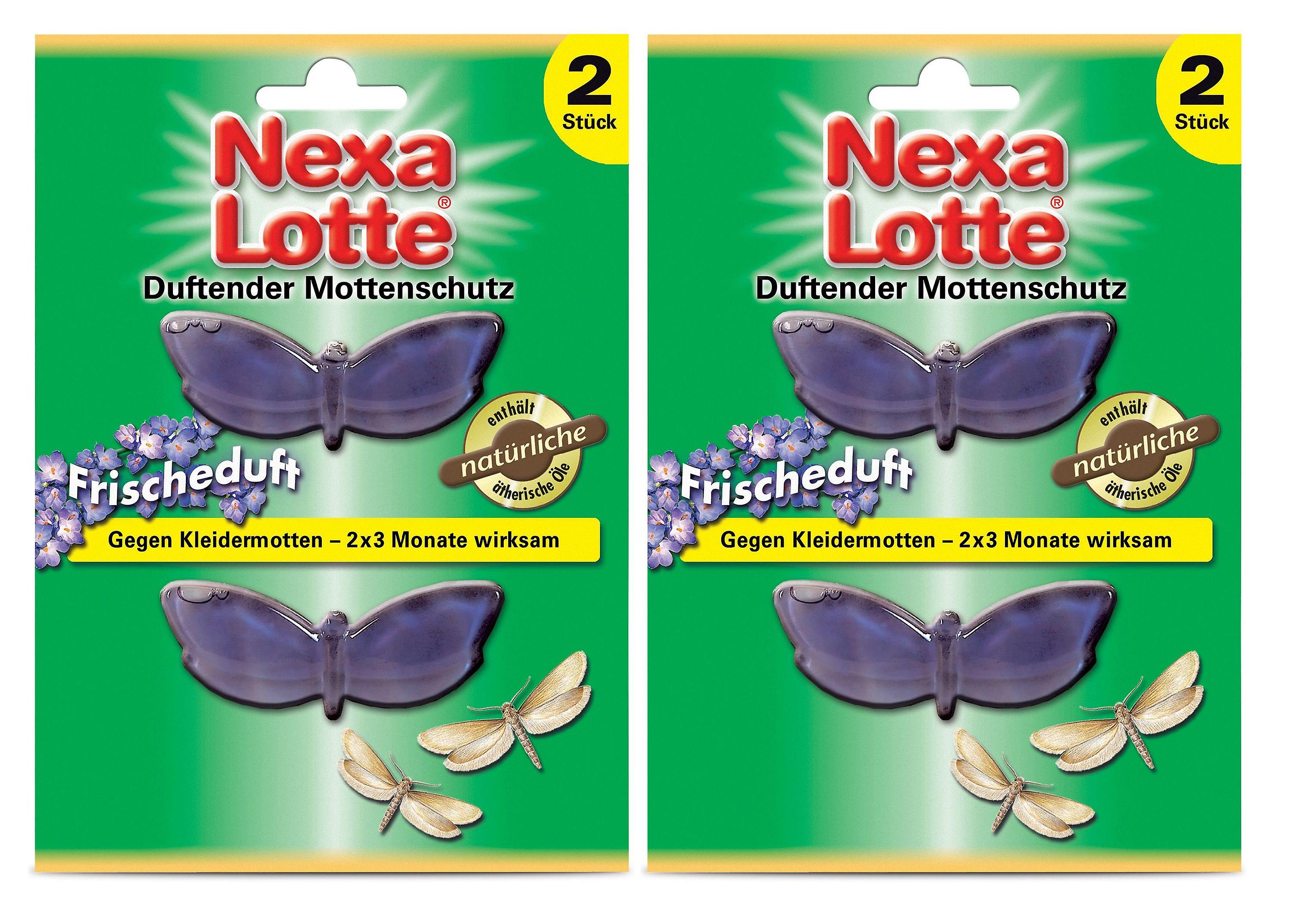 2 x NEXA LOTTE® Fragrant Moth Repellent Fresh Fragrance, 2 pieces