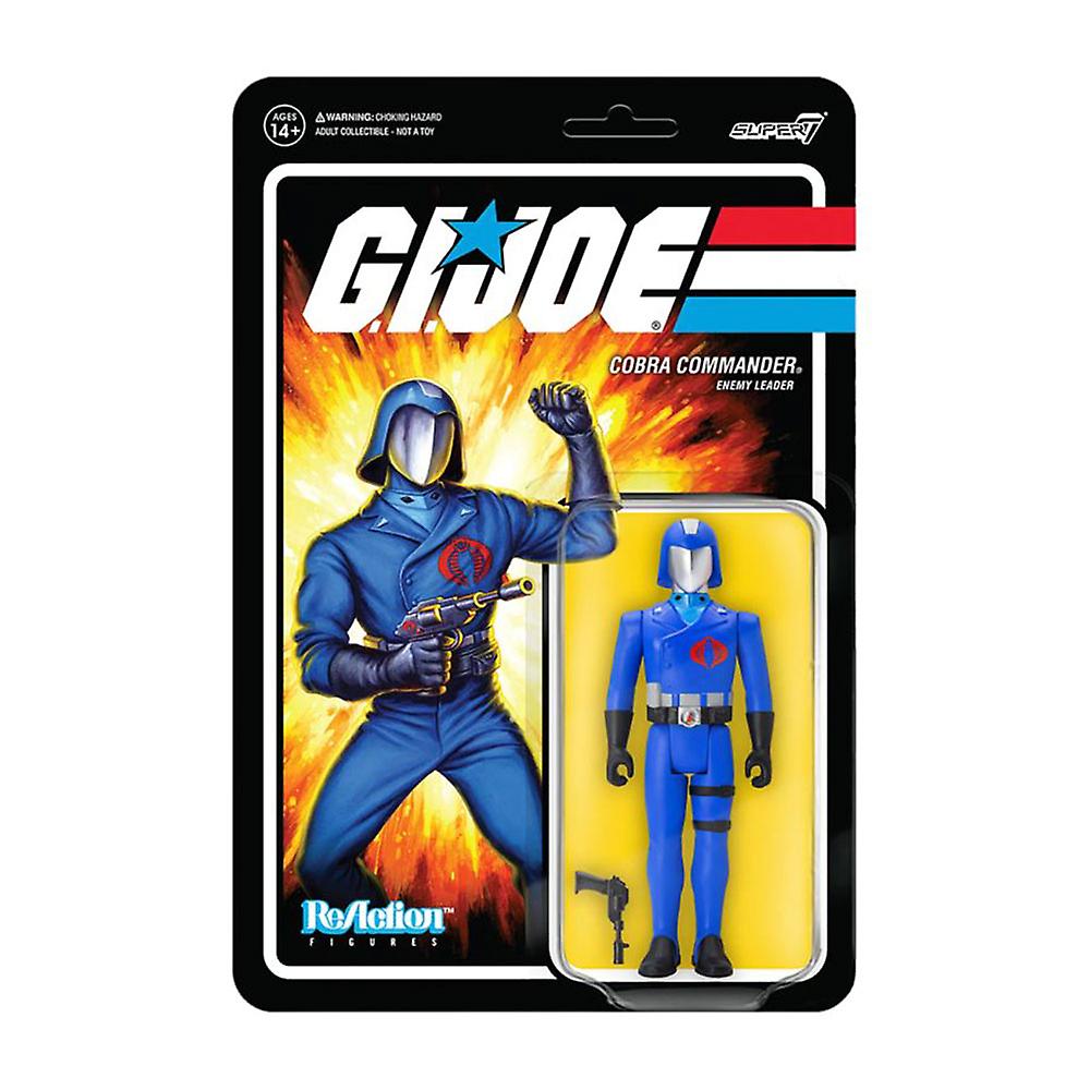 G.I. Joe Cobra Commander ReAction Highly Collectable 3.75-inch Action Figure