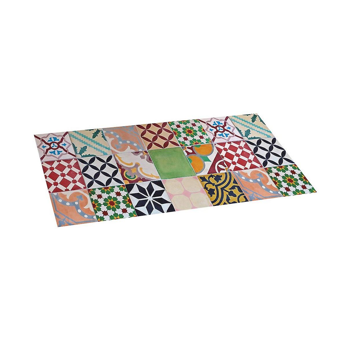 Carpet Stor Planet Multicolour Mosaic 100 % PVC (50 x 110 cm)