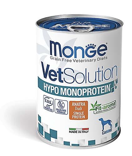 Canine Hypo Monoprotein Duck - Monge Vet Solution - Can 0.4 Kg