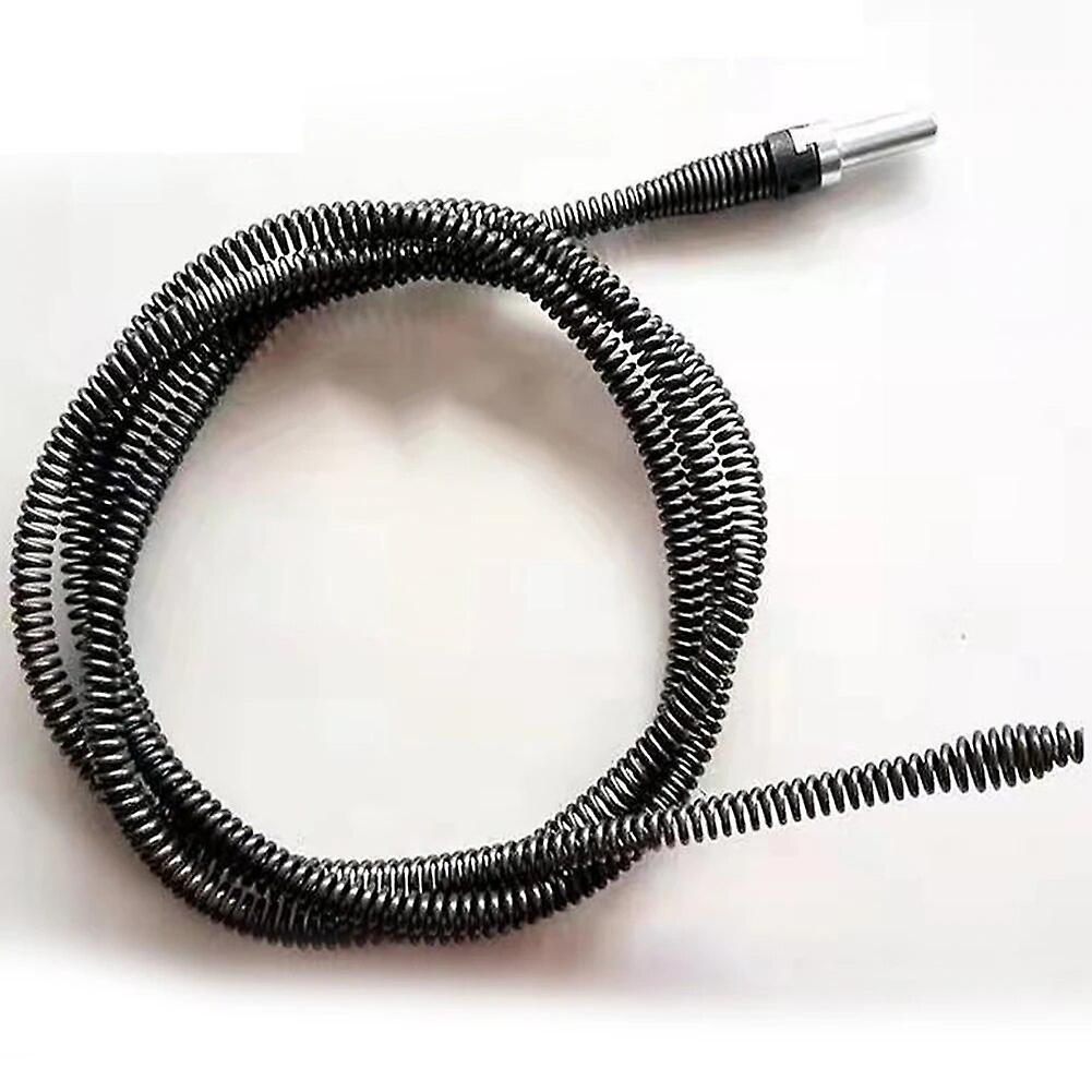5m Pipe Dredging Tool Electric Drill Drain Countersinking Spring Connector for Kitchen Bathroom Plumbing Bathtub Power Tools~1133