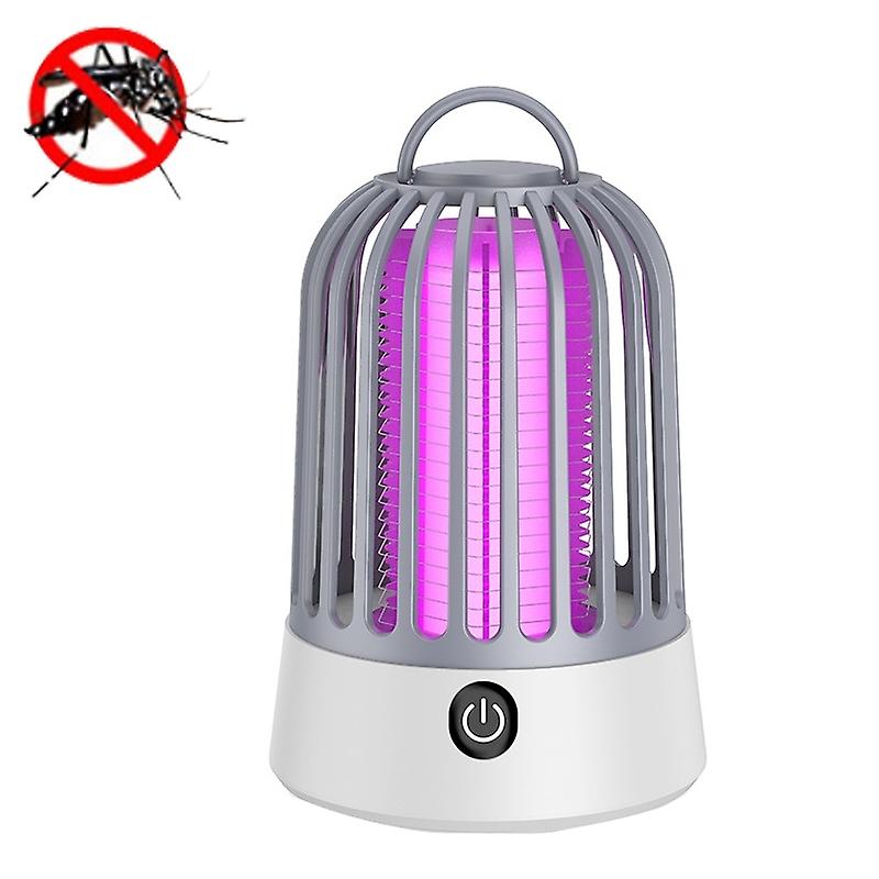 Infant USB Mosquito Lamp Direct Plug Gray