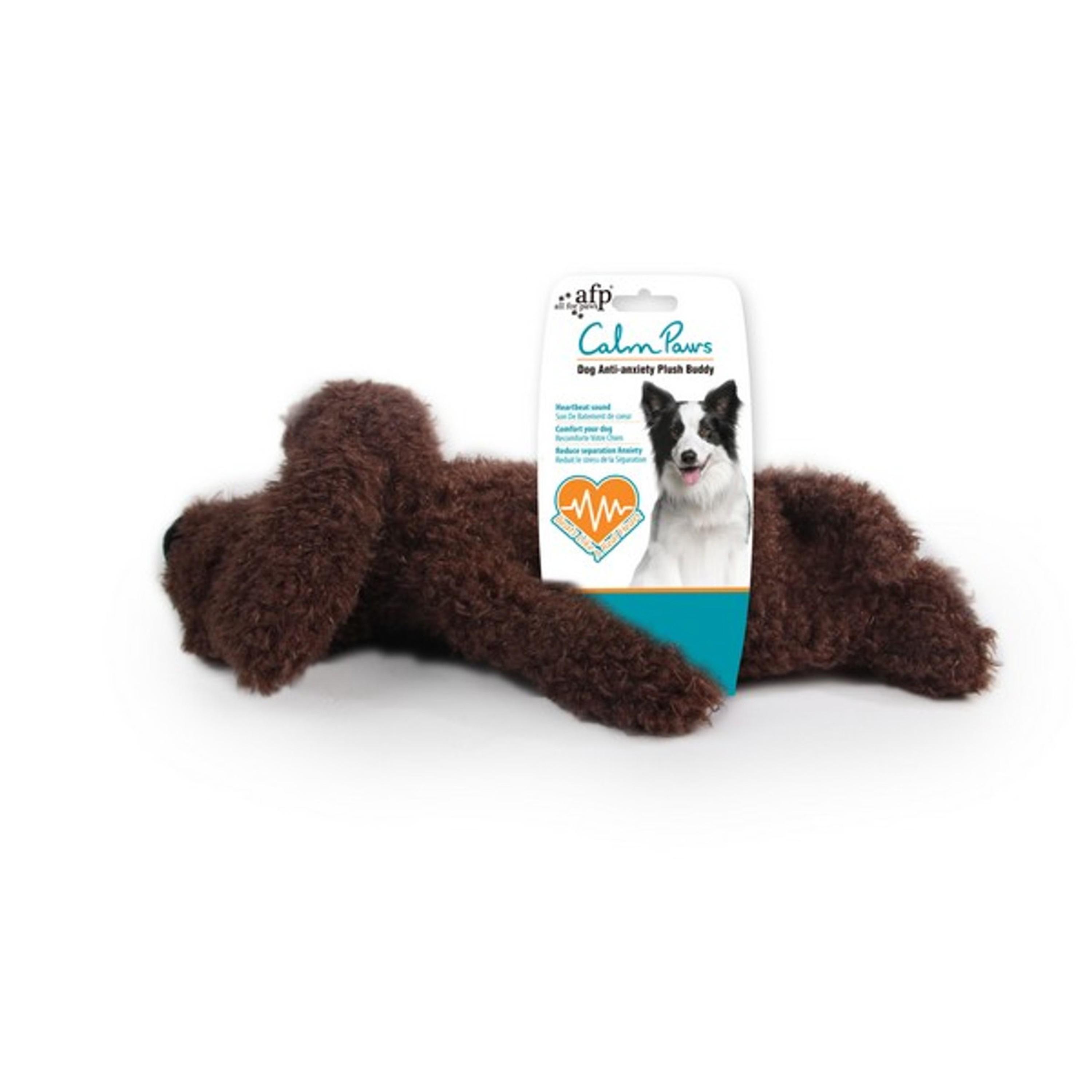 All For Paws Calm Paws Dog Toy Anti Anxiety Plush Buddy
