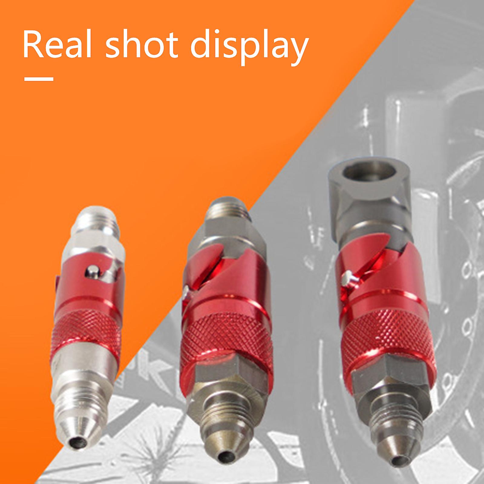 Motorcycle AN3 Brake Fluid Quick Removal Cover Disassembly Replace Brake Line Connector Universal Quick Disconnect Fitting