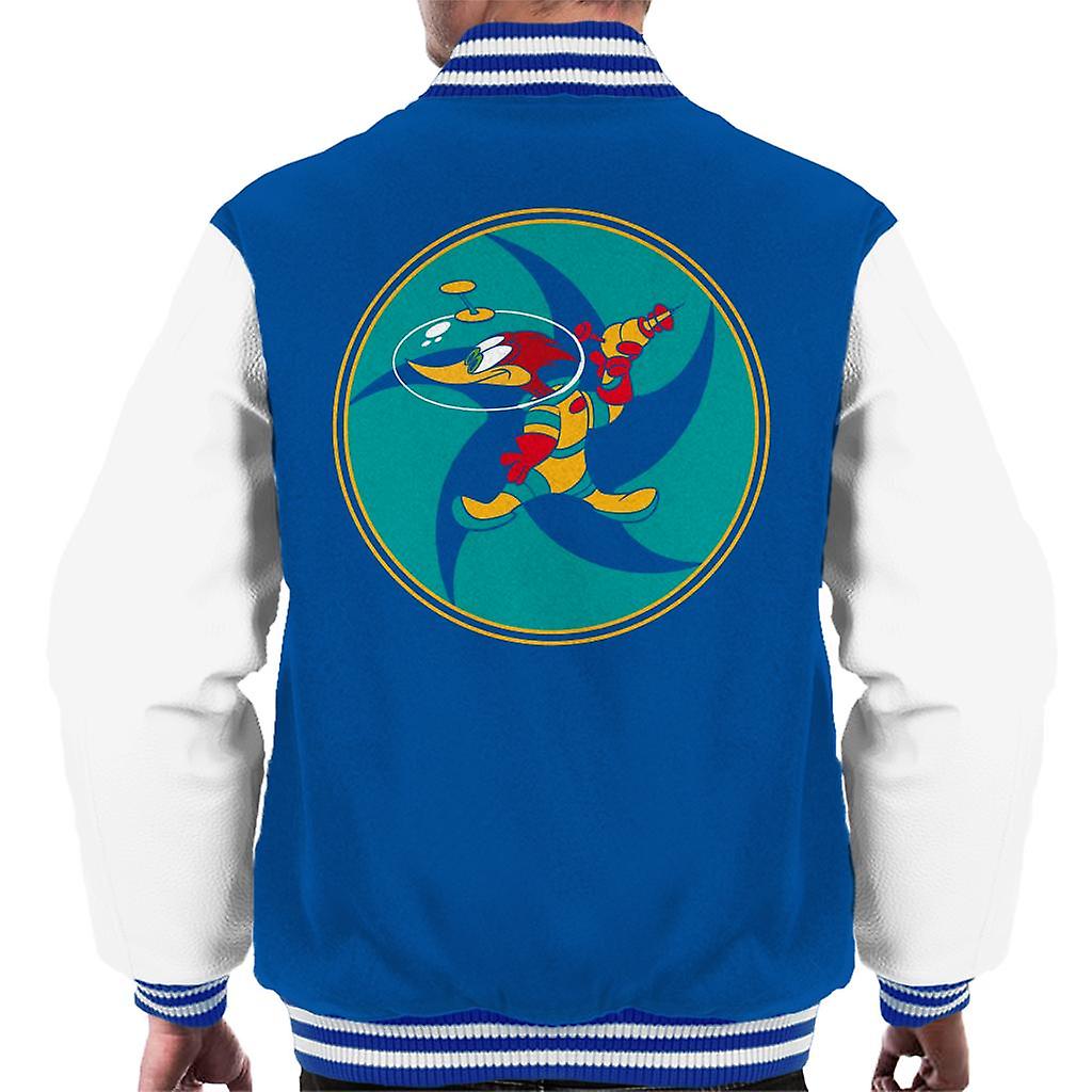 Woody Woodpecker Space Suit Men's Varsity Jacket