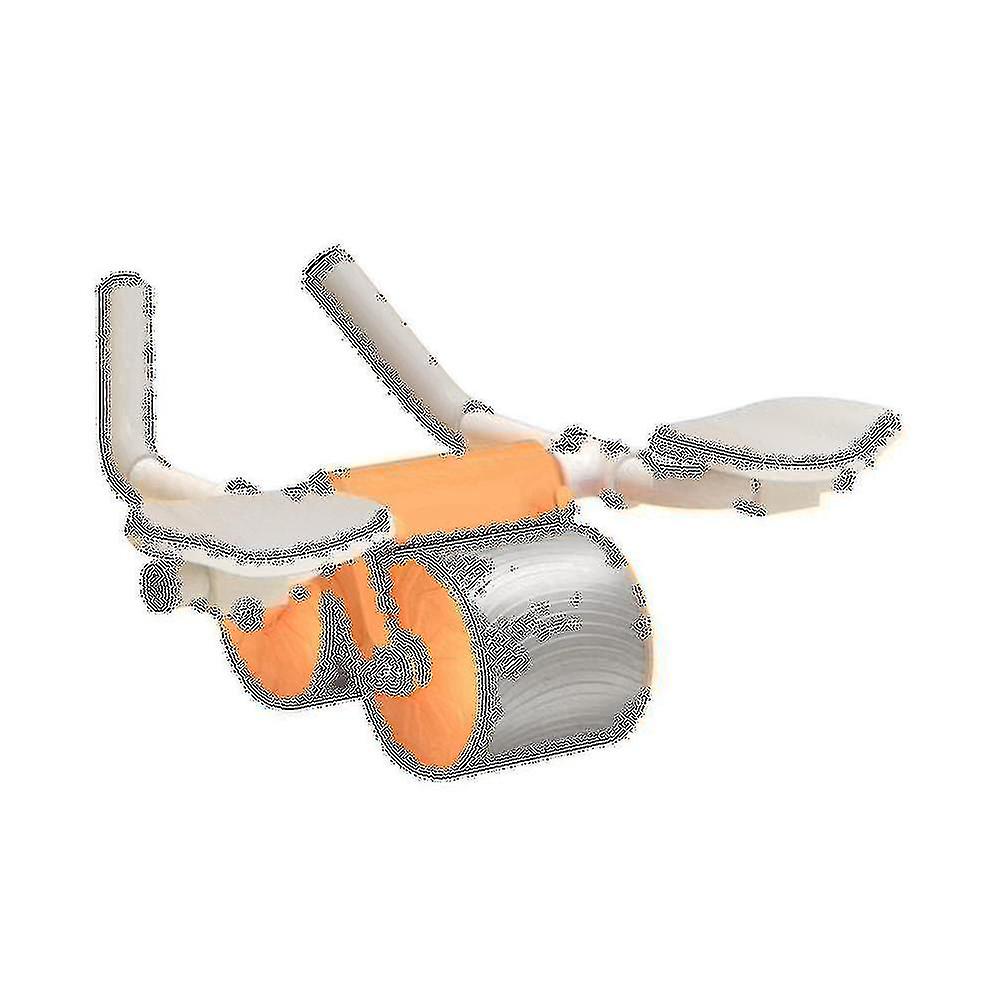 Ab Roller Wheel Automatic Rebound With Elbow Support Exercise Wheel Silence Abdominal Wheel Home Ex