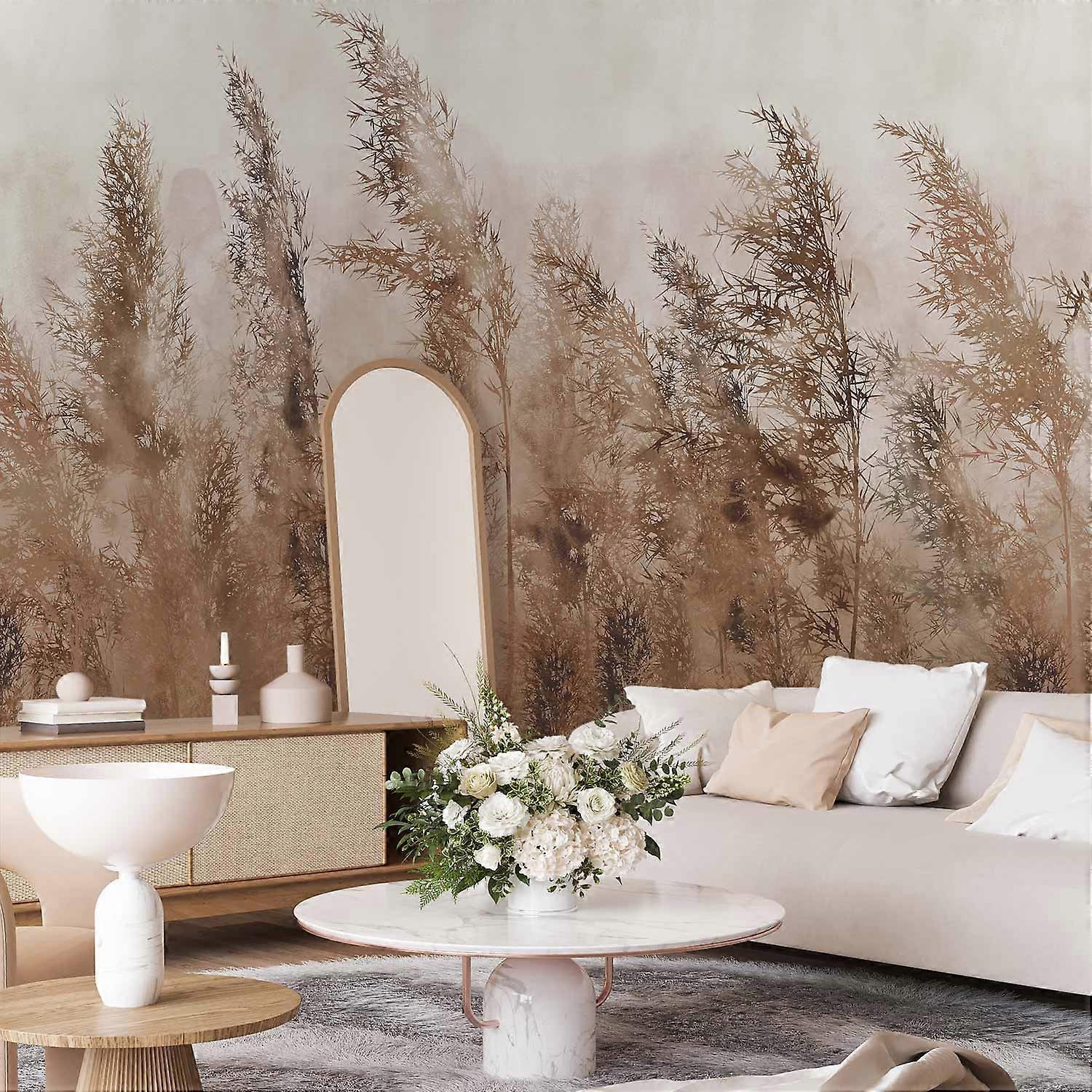 Wall Mural - Tall Grasses - Brown