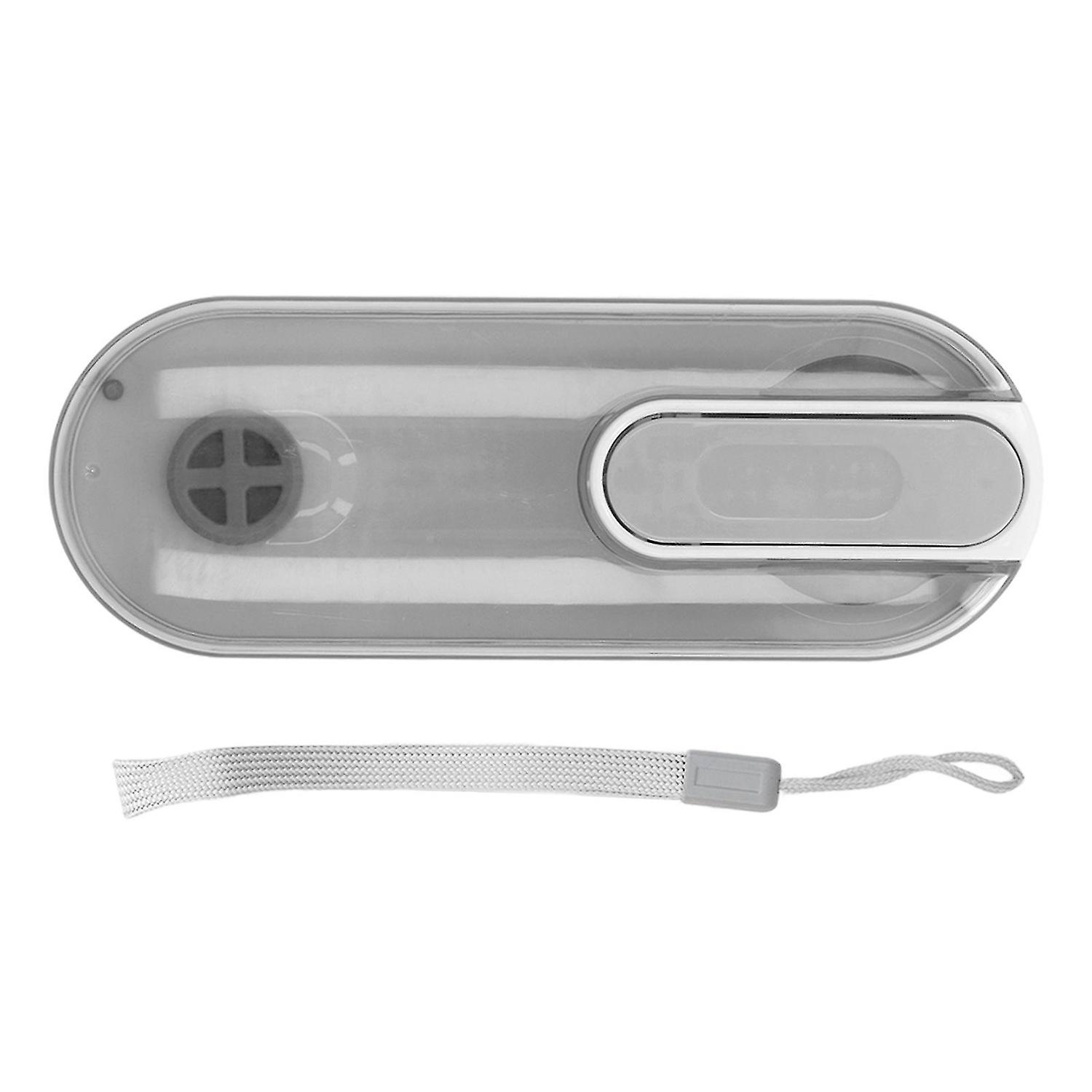 折りたたみ式 漏れ防止 ポータブル ドッグ ウォーター カップ ストラップ付き - グレー |Outdoのためのペット旅行ウォーターディスペンサー