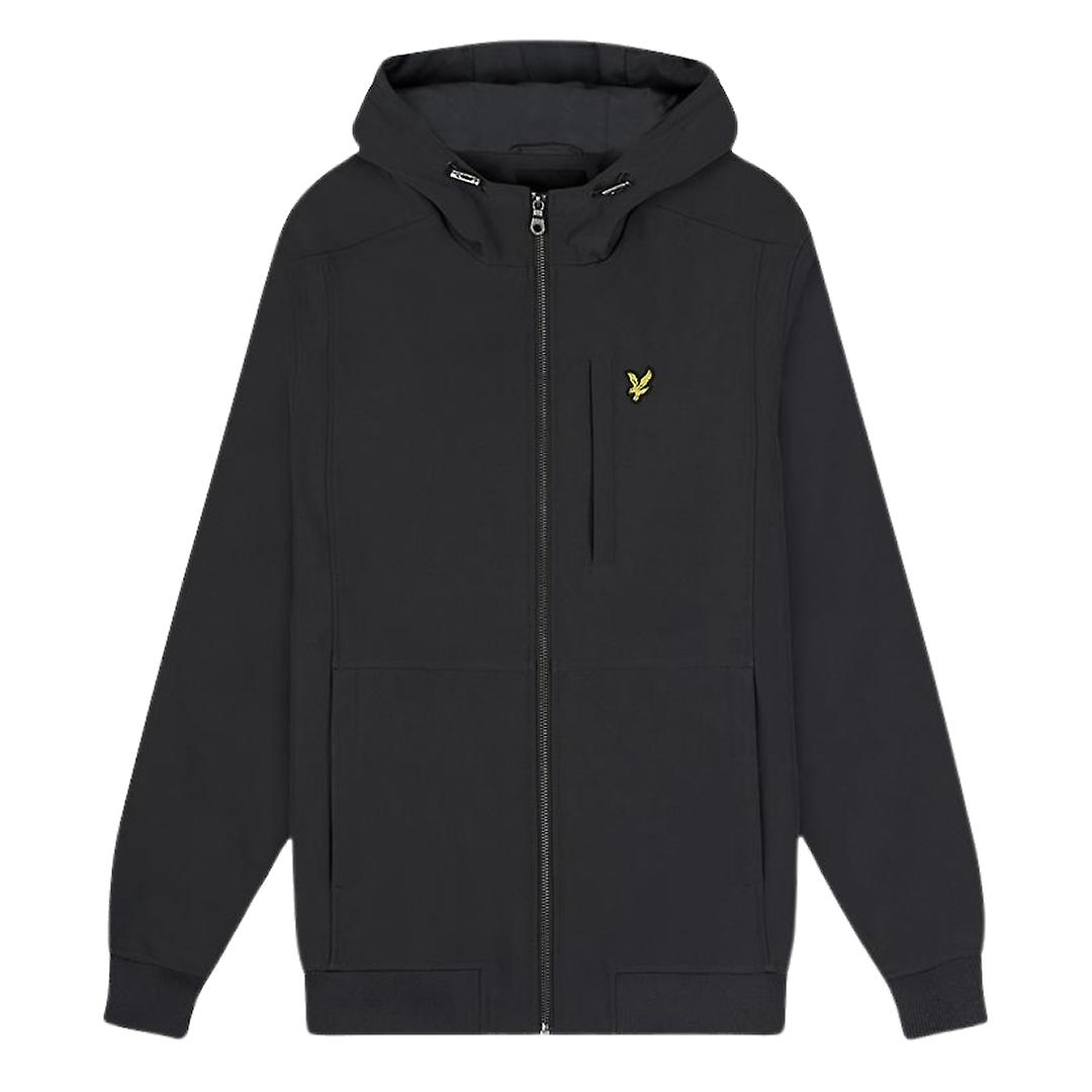 Lyle & Scott Branded Gunmetal Grey Softshell Jacket