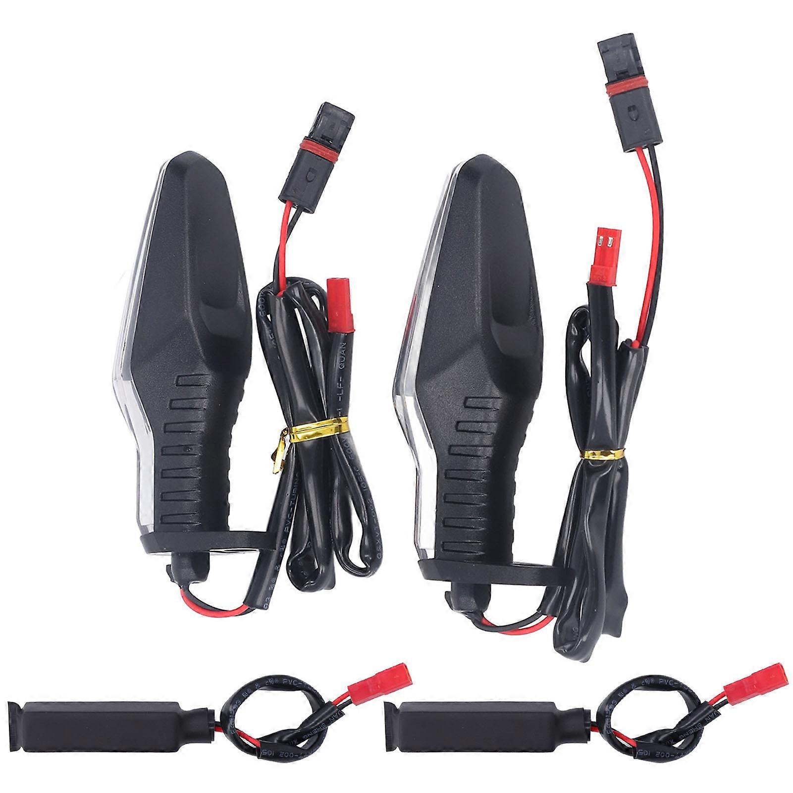 2 Pcs Motorcycle Turn Signal Lights LED Indicator Brake Lamp for C400X C600 Cevolution K17 C1 F650